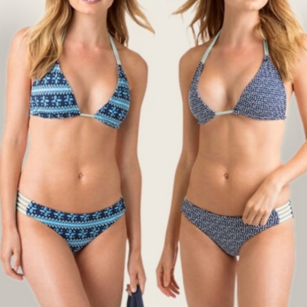 Vineyard Vines Reversible String Bikini Top Nwot … - image 1